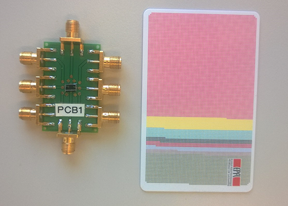 PCB with Camipro for scale